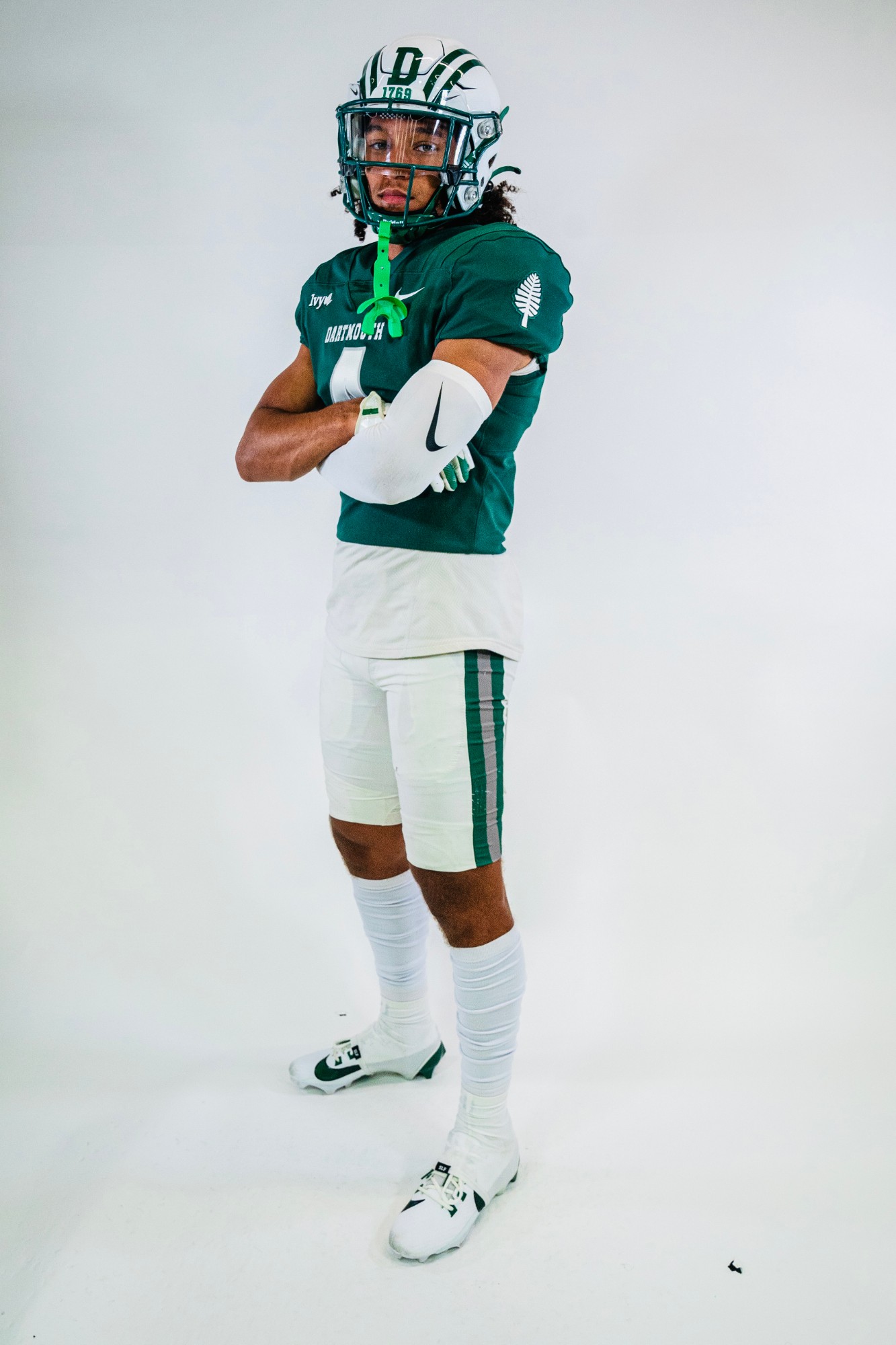 Jordan Washington in Dartmouth uniform